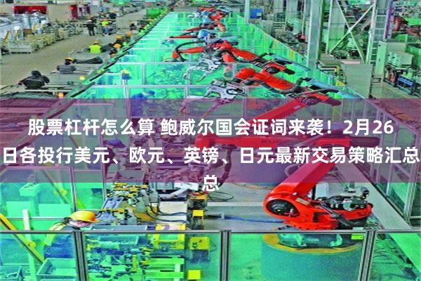 股票杠杆怎么算 鲍威尔国会证词来袭！2月26日各投行美元、欧元、英镑、日元最新交易策略汇总