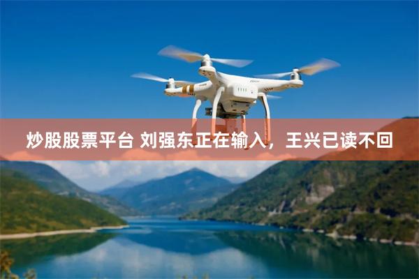 炒股股票平台 刘强东正在输入，王兴已读不回